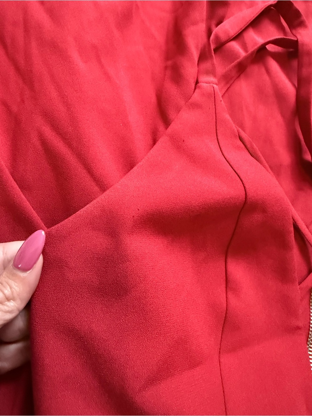 NBD X NAVEN TWINS mini red dress - Picture 6 of 6